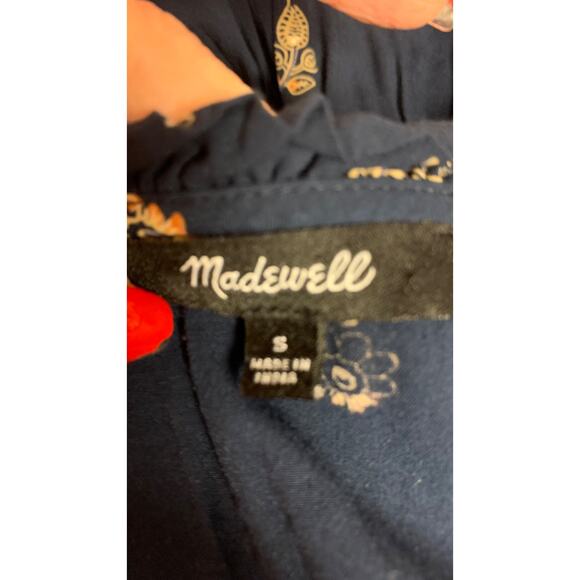 Madewell Midi Dress Boho Fairy Cottagecore Prairie Tired Layers Womens Size S - Picture 4 of 10